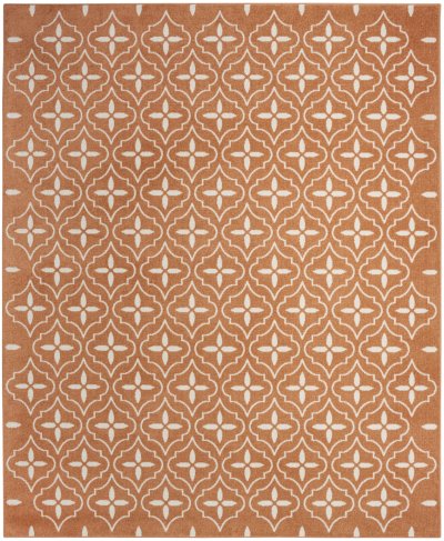 Nourison Home Nourison Nourison Essentials NRE04 2'2" x 7'6" Copper Modern Rug - 8' x 10'