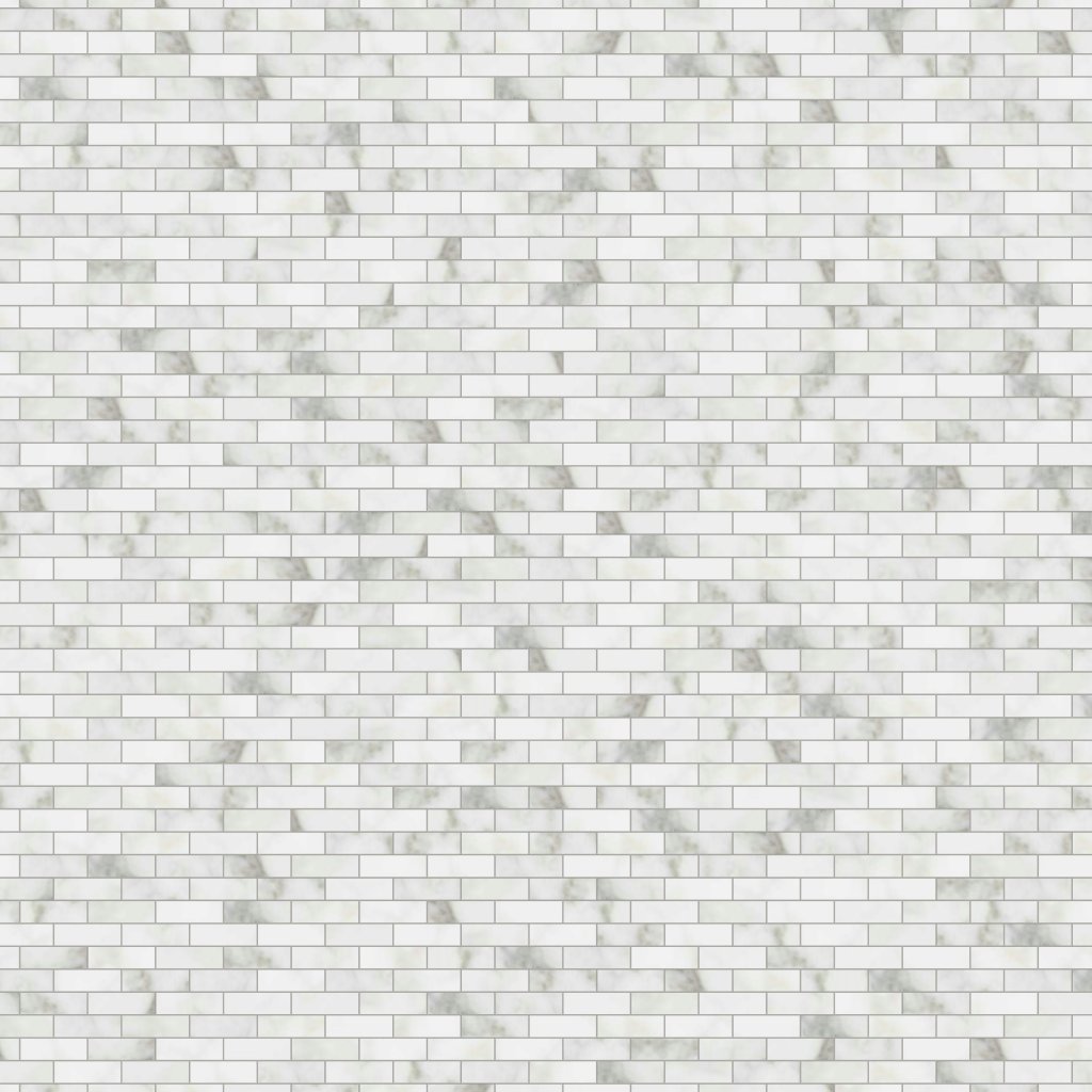 Calacatta Gold Polished 5/8x3 Marble Mosaic 12x12 - Calacatta Gold