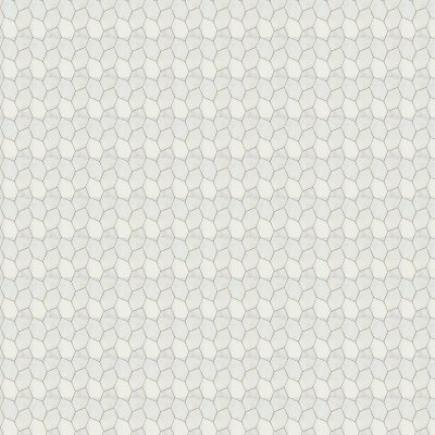 Marble Systems White Pearl Honed Autumn Leaf Marble Mosaic 11 13/16x13 9/16 - White Pearl - 11 13/16" x 13 9/16" x 3/8"