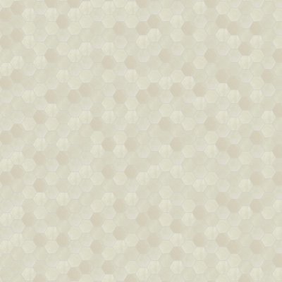 Qualis Ceramica Lustra 2" Hex Onyx Crema Honed - 12" x 12"