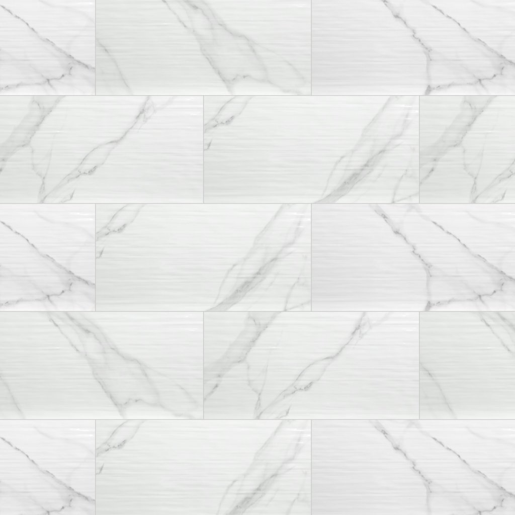 MSI Dymo Statuary Stripe 12X24 Glossy - White