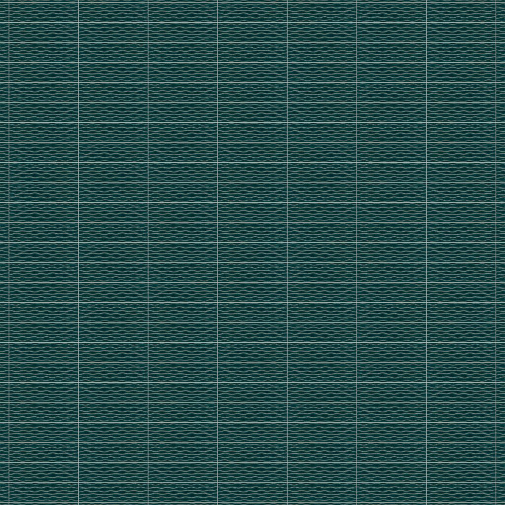 Marble Systems Aquamarine Glossy Rivulet Thin Brick Accent Tiles 2 1/4x7 7/8 - Aquamarine