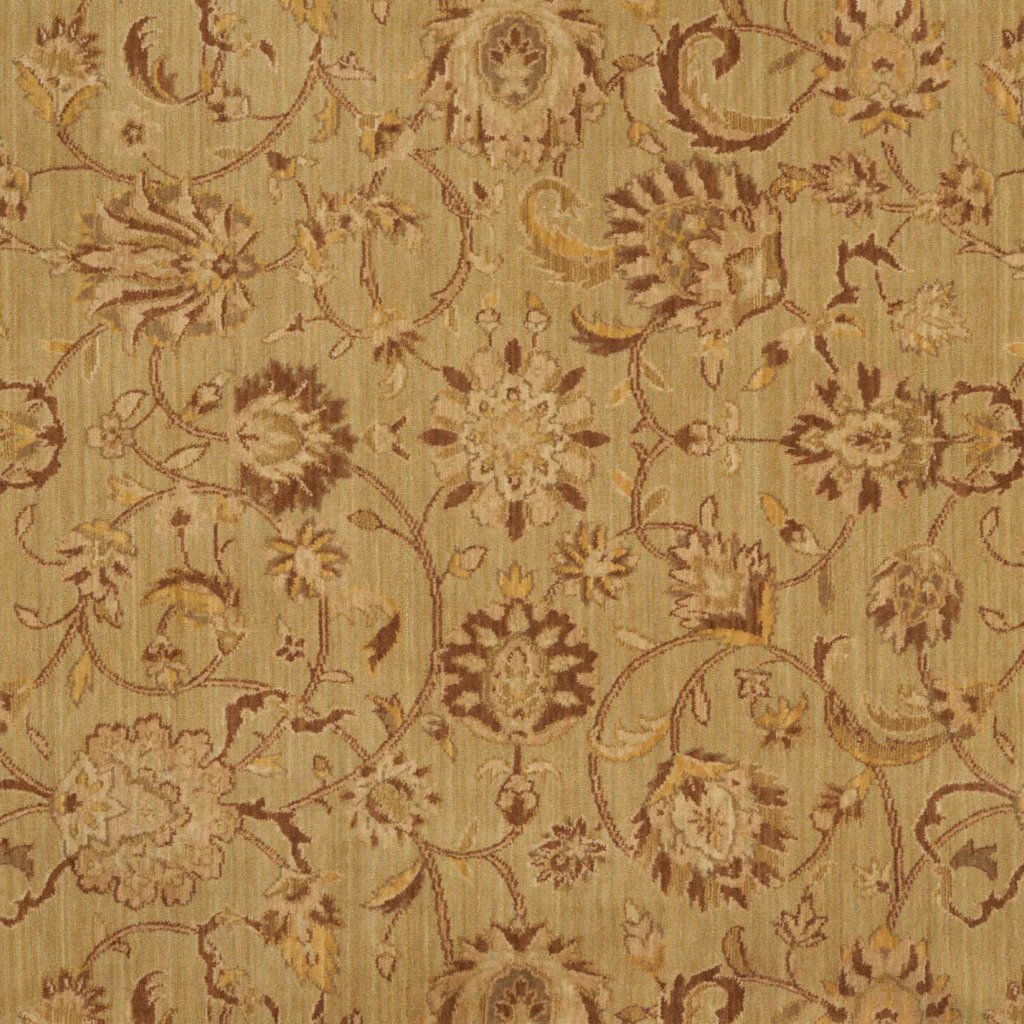 Nourison GRAND PARTERRE KASHAN ELITE PT01 SAGE BROADLOOM