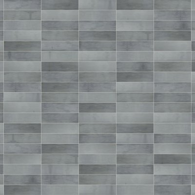 Qualis Ceramica Morocco 3x11 Grey Gloss - Grid
