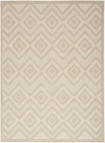 Nourison Home Nourison Versatile NRV01 8' x 10' Cream Modern Rug - 6' x 9'
