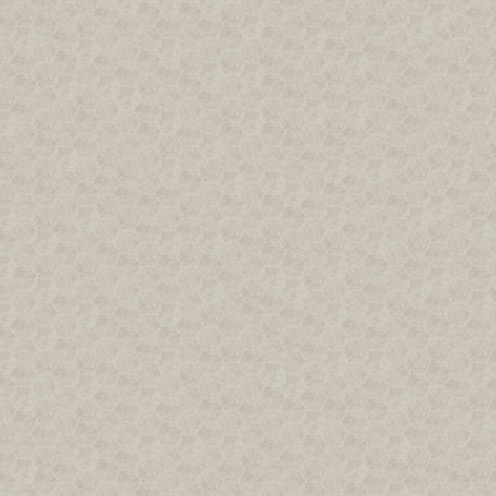 Qualis Ceramica LITHOFORM 4" HEX CROSSCUT COAST