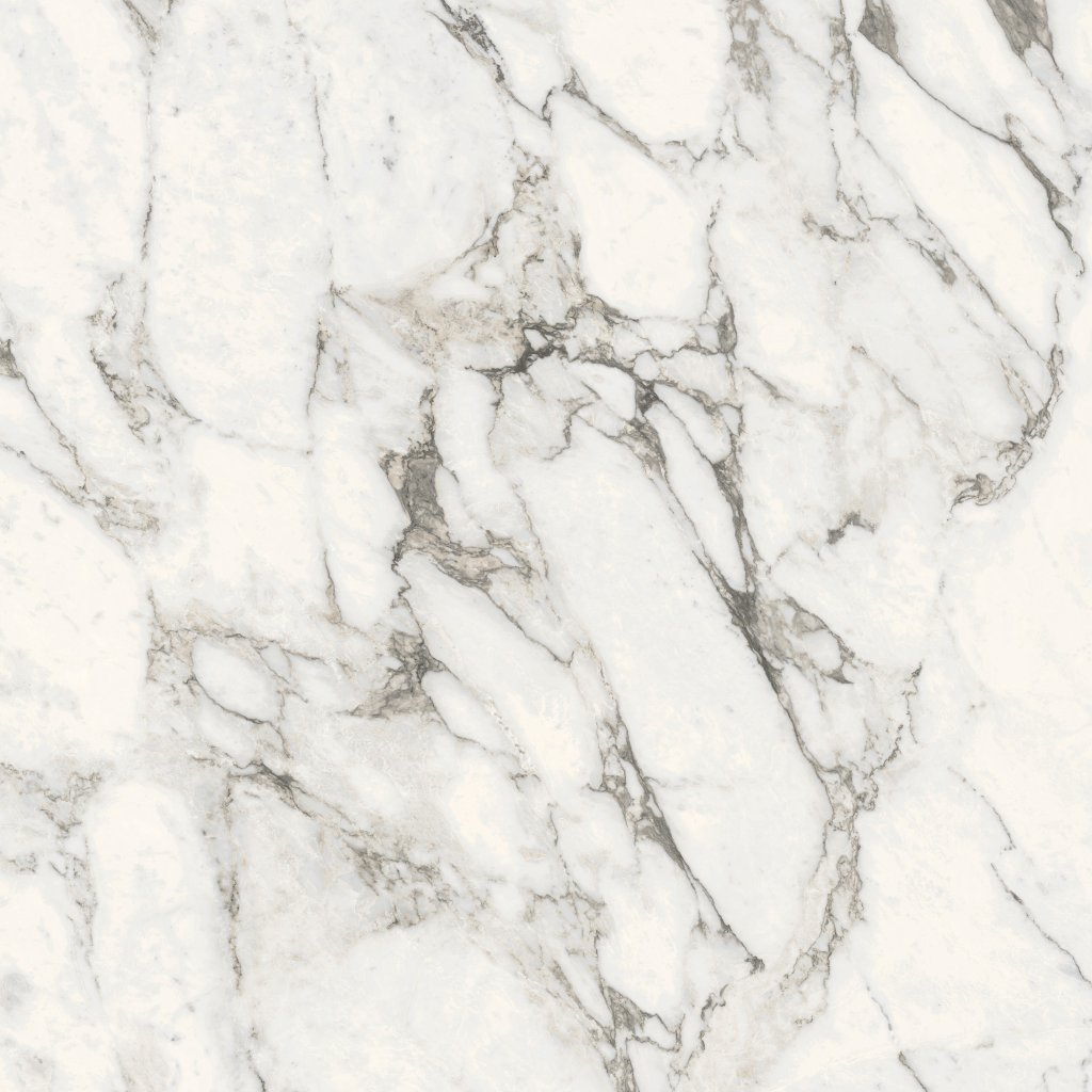 Daltile Elemental Selection Gypsum Calacatta, Slab, 64X127, Matte, 12MM, FC2 - Gypsum Calacatta