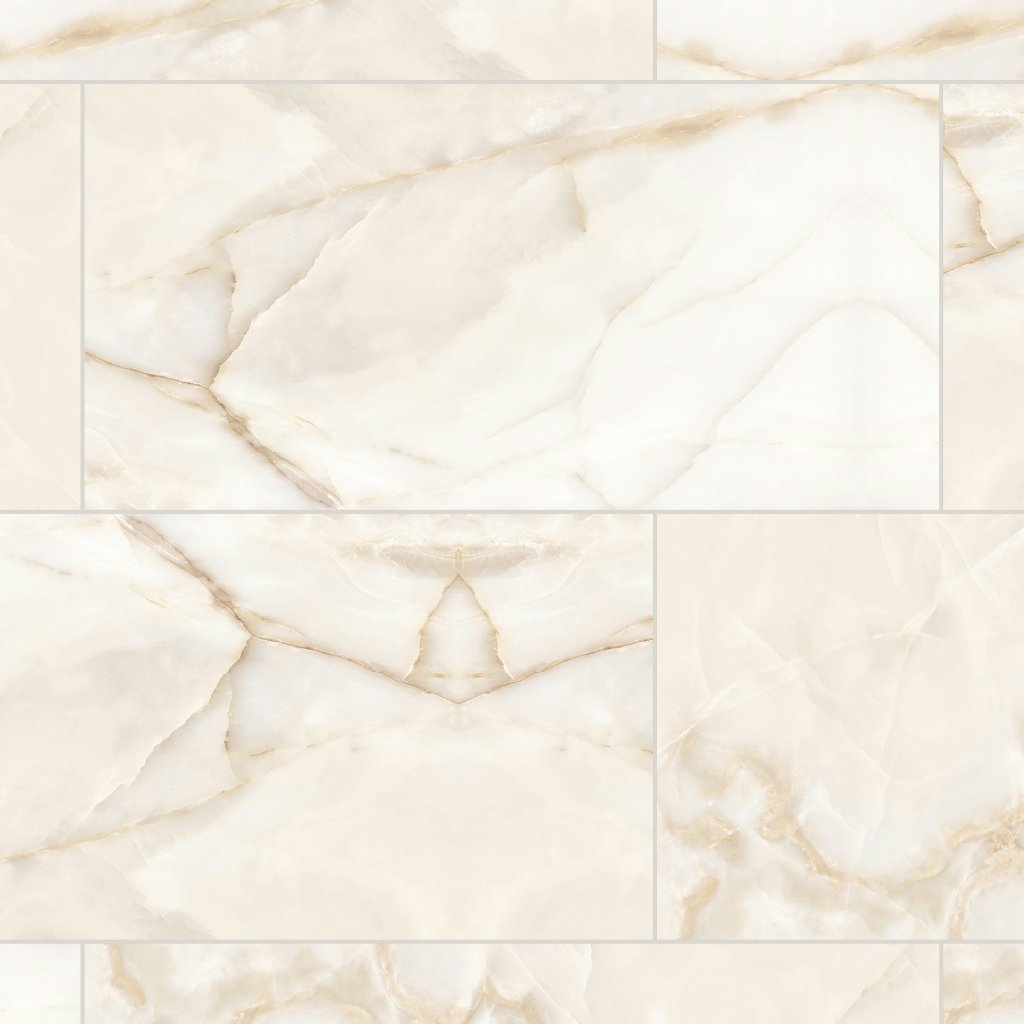 Qualis Ceramica Romance Intrigue Ivory 24X48 Matte
