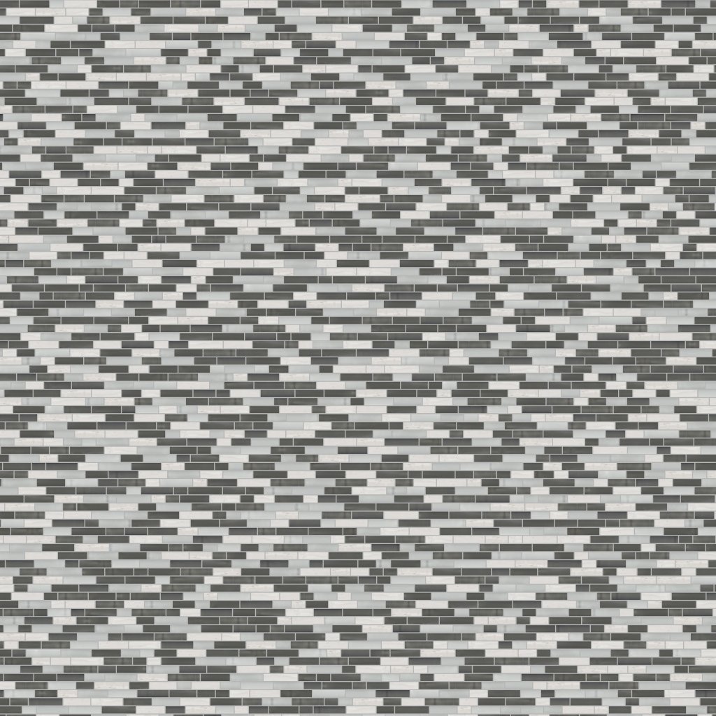 American Olean Color Appeal - Mountain Morning Blend, Random, 5/8, Glass (C140) - Mountain Morning Blend