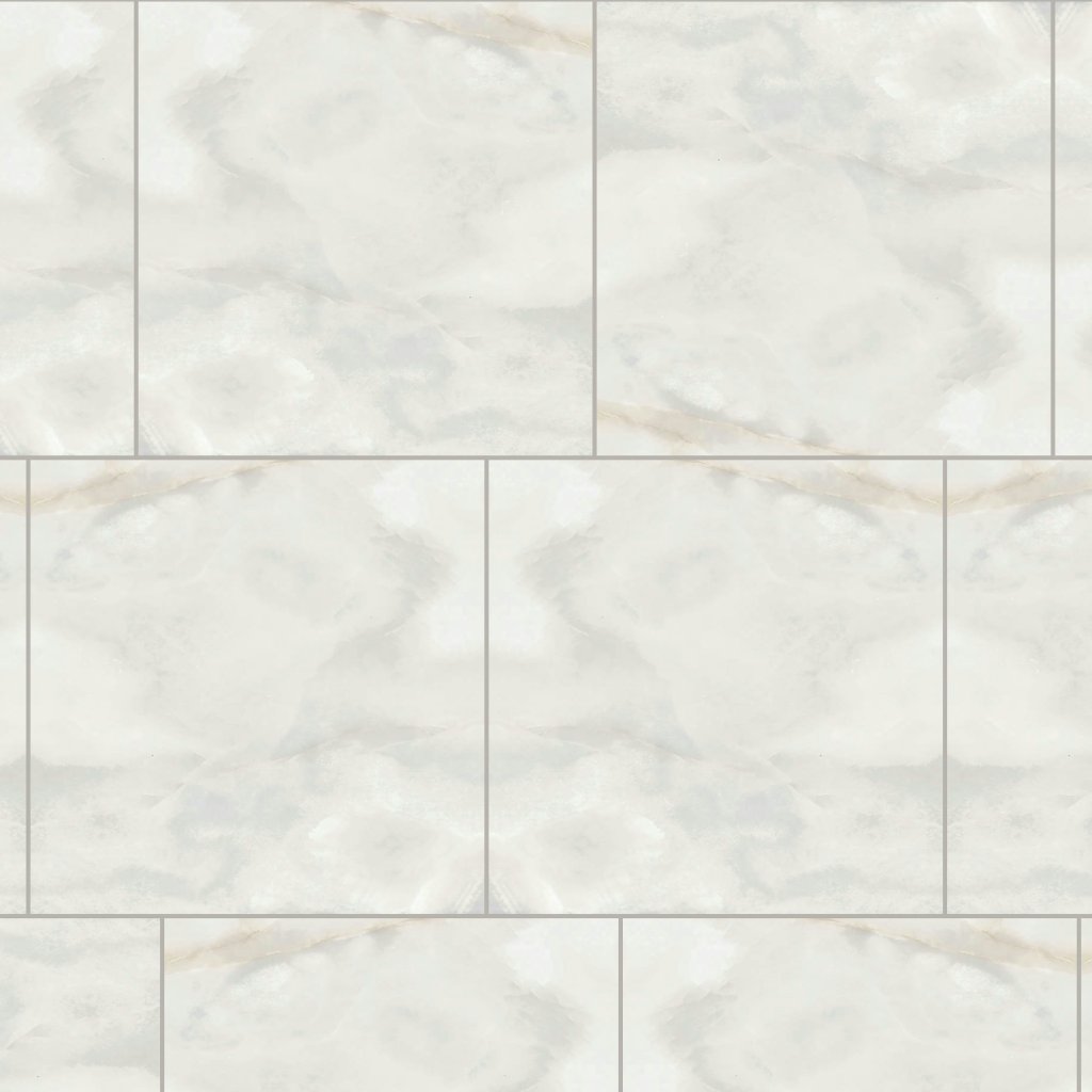 Qualis Ceramica Romance Rendezvous White 24X24 Matt - Cream