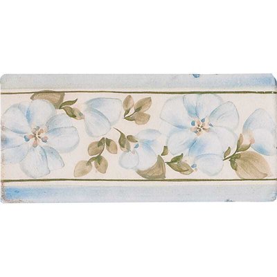 Marble Systems Garland Matte Ceramic Border Tiles 3x6 - Garland - 3" x 6" x 3/8"