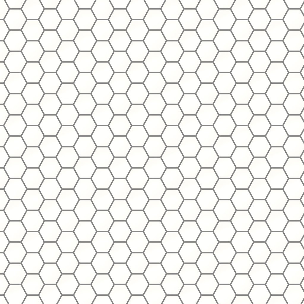 Emser Tile TIMES SQUARE WHITE POLISHED 4" HEXAGON MOSAIC - White