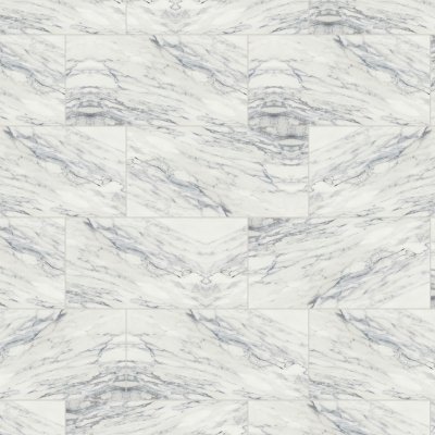 Qualis Ceramica Royal Stoneworks 12X24 Regal White Vein Honed - Alternating 1/3