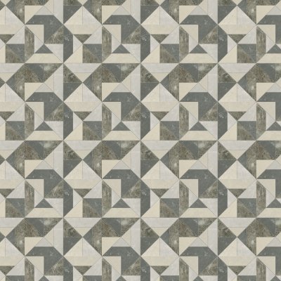 Qualis Ceramica Utopio Tria Terra Mosaic - 15,75" x 15,75"