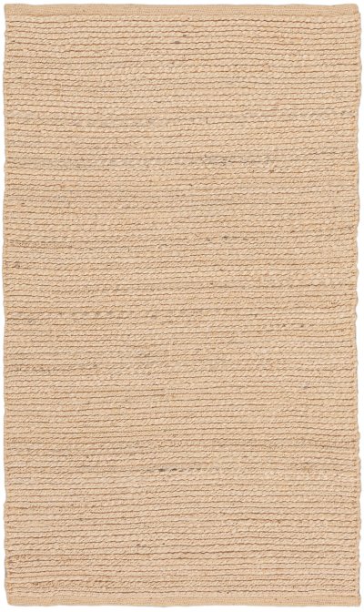 Nourison Home Nourison Neutral Jute NUJ01 8' x 10' Bleached Farmhouse Indoor Rug - 3' x 5'
