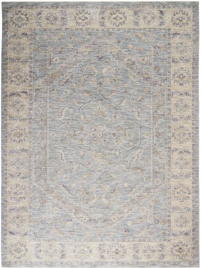 Nourison Home Nourison Infinite IFT02 7'10" x 10'4" Blue Vintage Indoor Rug - 9'3" x 12'7"