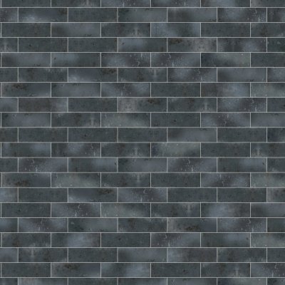 Qualis Ceramica Miami Key Biscayne Anthracite - Alternating 1/3