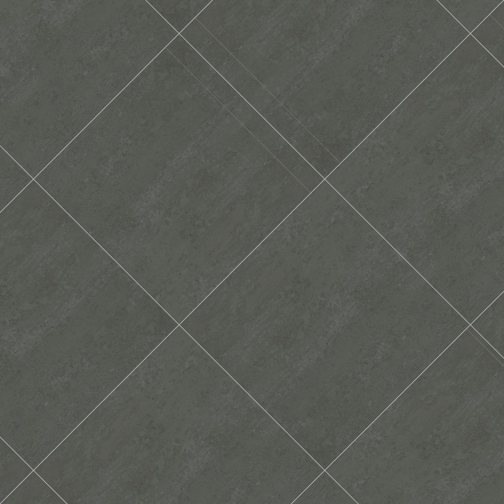 American Olean Theoretical Evolved - Imaginative Gray, Square, 24X24, Stepwise, Matte (TE97) - Imaginative Gray