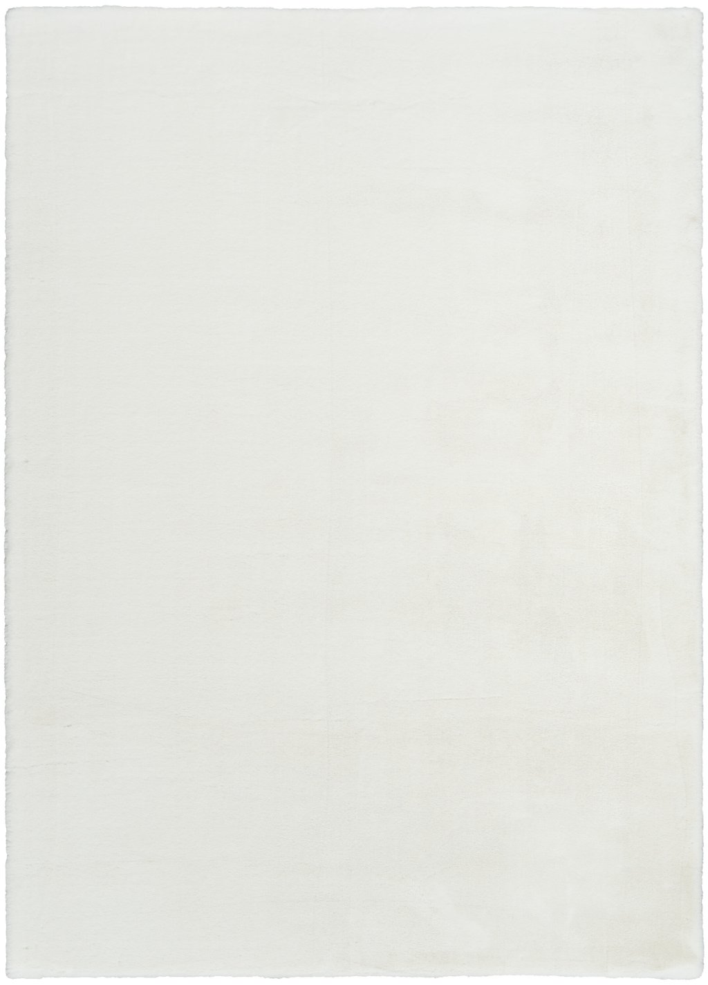 Nourison Home Nourison Soft Plush Rabbit Fur SFF01 4' x 6' White Contemporary Indoor Rug