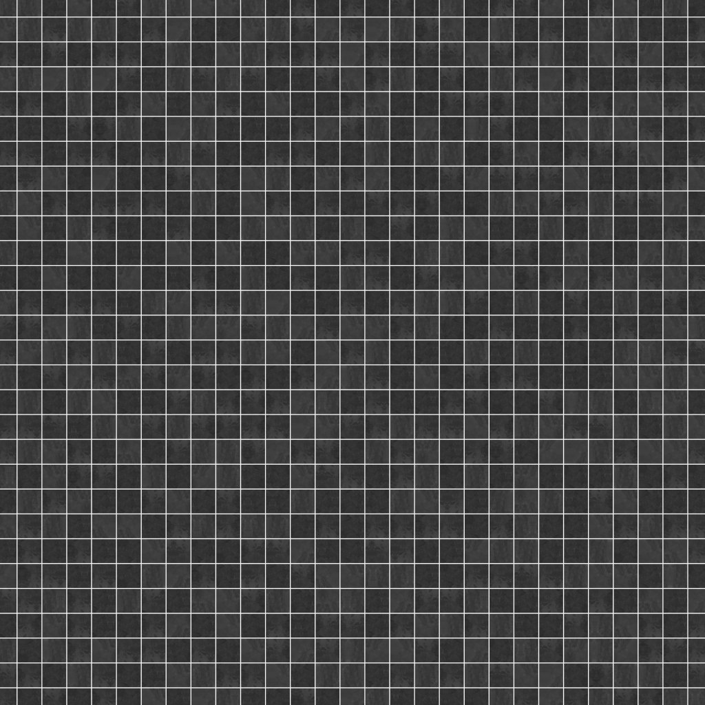 Qualis Ceramica Nepal Slate Kathmandu Black 2X2 Mosaic - Black