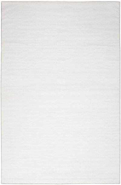 Nourison Home Nourison Washable Essentials WAE01 2' x 6' Ivory Grey Modern Indoor Rug - 4' x 6'