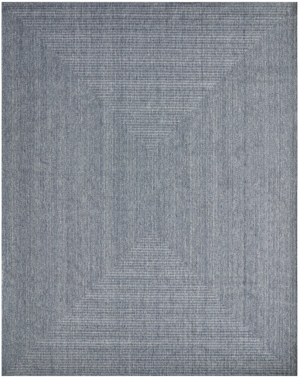 Nourison Home Nourison Tulum TLM04 9' x 12' Denim Outdoor Rug