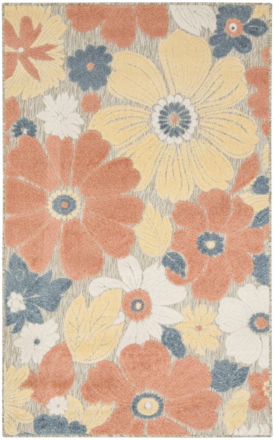 Nourison Home Nourison Aloha ALH42 3'6" x 5'6" Rose Modern Rug - 2'8" x 4'