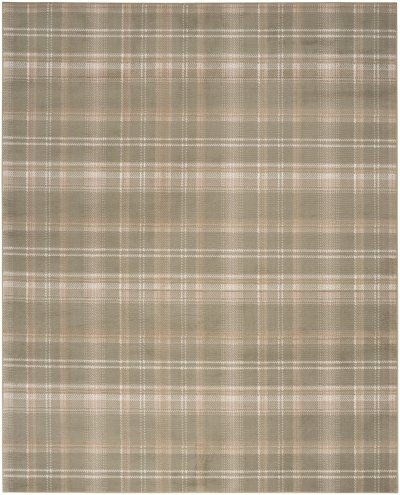 Nourison Home Nourison Grafix GRF03 2'3" x 10' Olive Farmhouse Indoor Rug - 3'9" x 5'9"