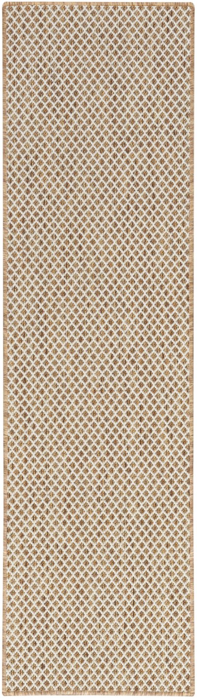 Nourison Home Nourison Courtyard COU01 4' x 6' Jute Ivory Modern Rug - 2' x 6'