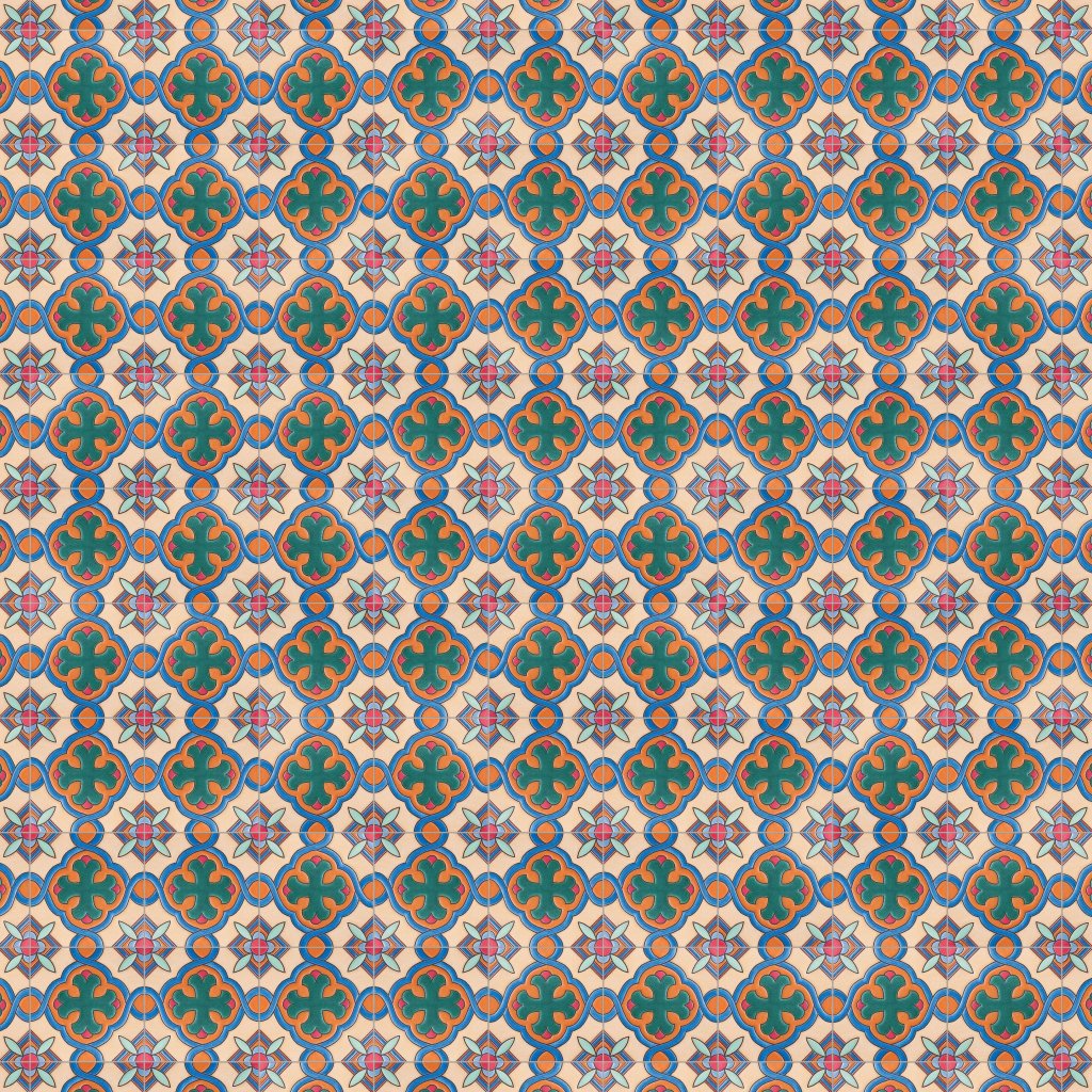 Marble Systems 327 A Glazed Ceramic Tile 6x6 - 327 A