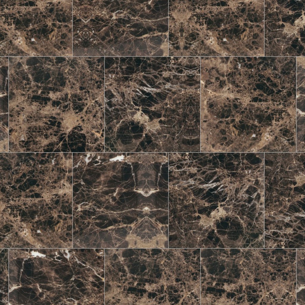 American Olean Marble - Emperador Dark, Square, 18X18, Polished (M725) - Emperador Dark