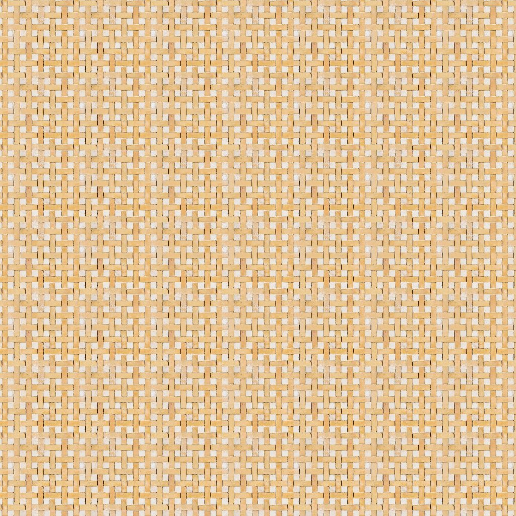 Marble Systems Yellow, White Honed Basket Weave Limestone Mosaic 8x8 - Yellow, White