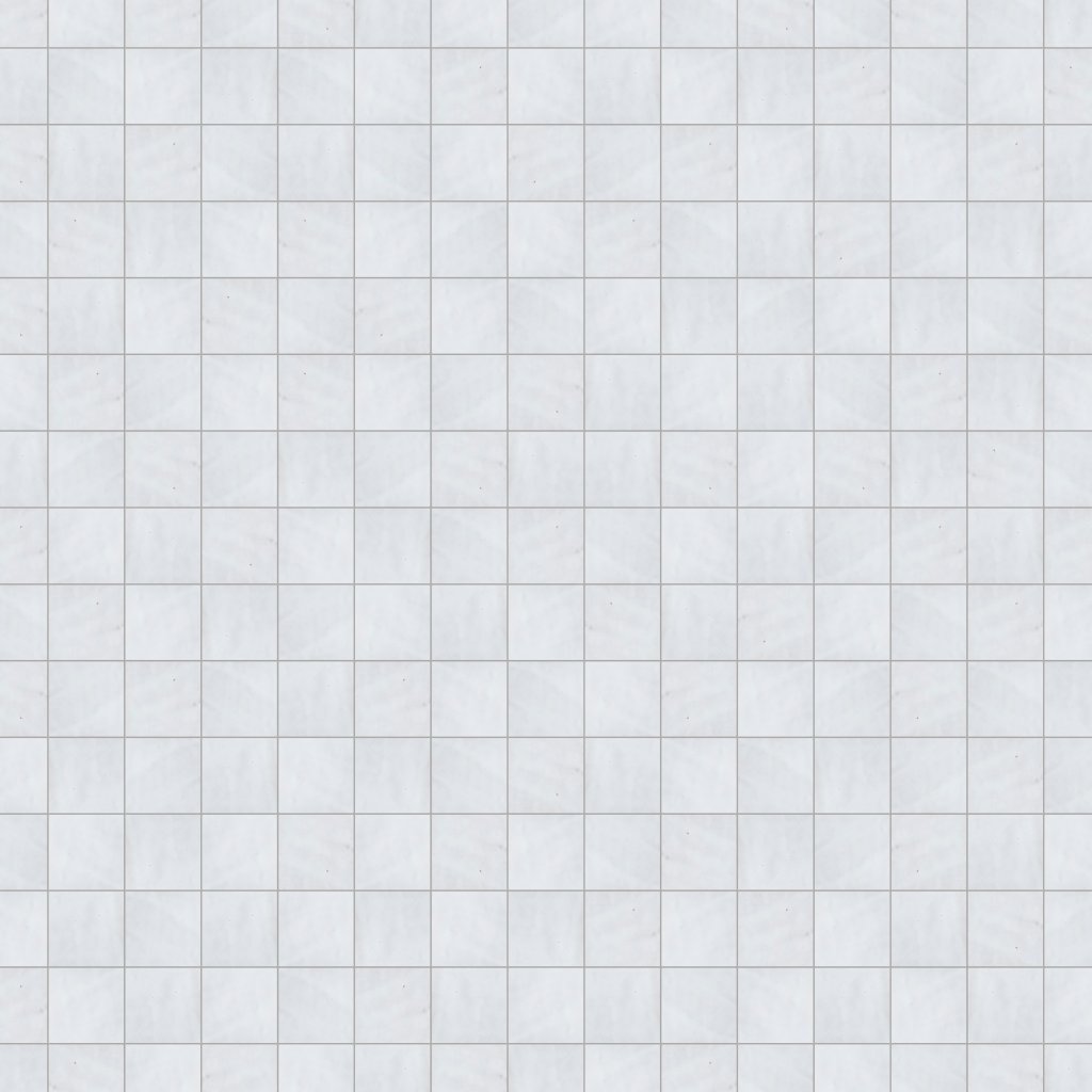 Marble Systems Blanc Niege Glossy Zellige Tile 4x4 - Blanc Niege
