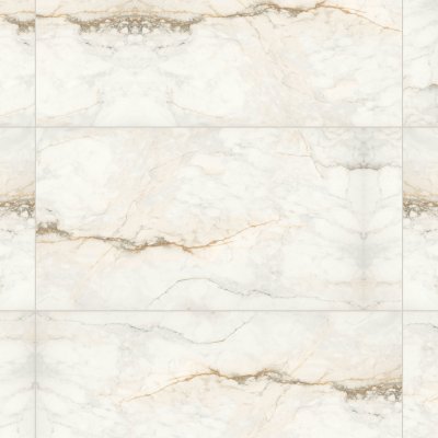 Qualis Ceramica Treasure Perfect Calacatta 24x48 Polished - Grid