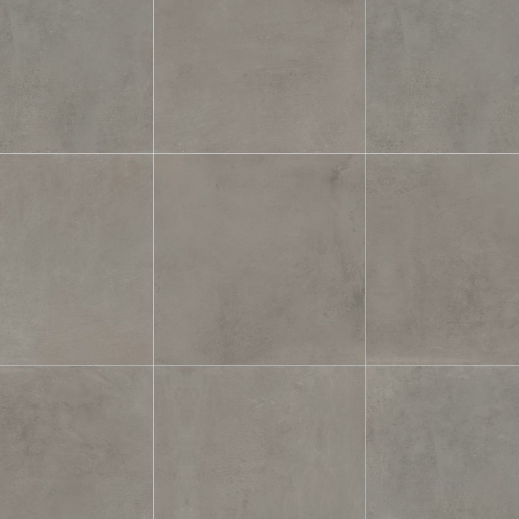 Daltile Portfolio Ash Grey, Square, 24X24, Matte - Ash Grey