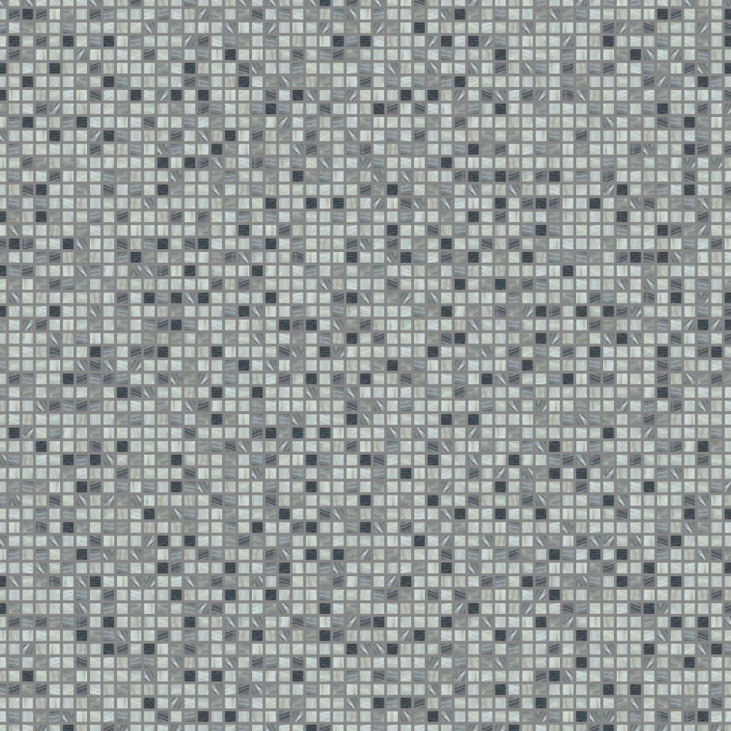 Emser Tile SWIRL GLOSSY MOSAIC /-GLS - Fog