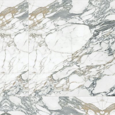 Qualis Ceramica Royal Stoneworks 48X48 Italian Arabescato Polished - 48" x 48"