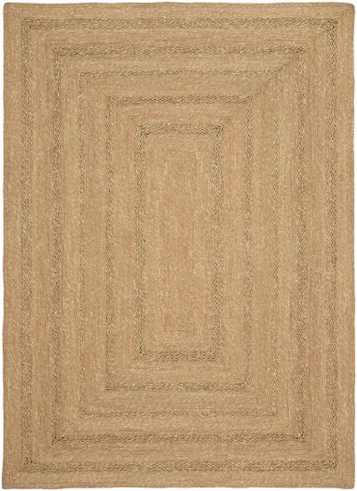 Nourison Home Nourison Natural Seagrass NSG01 5' x Round Natural Outdoor Rug - 5' x 7'
