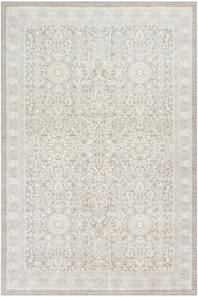 Nourison Home Nourison Eco Cycle ECY01 5'3" x 7'3" Silver Ivory Vintage Indoor Rug - 5'3" x 7'3"