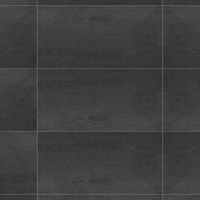 Marble Systems Atelier Black Lappato Concrete Look Porcelain Tile 18x36 - Atelier Black - 18" x 36" x 5/16"