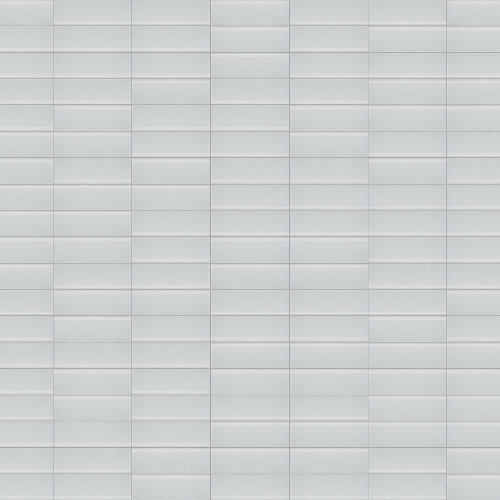 Marble Systems Foam Glossy Subway Glass Tile 3x9 - Foam