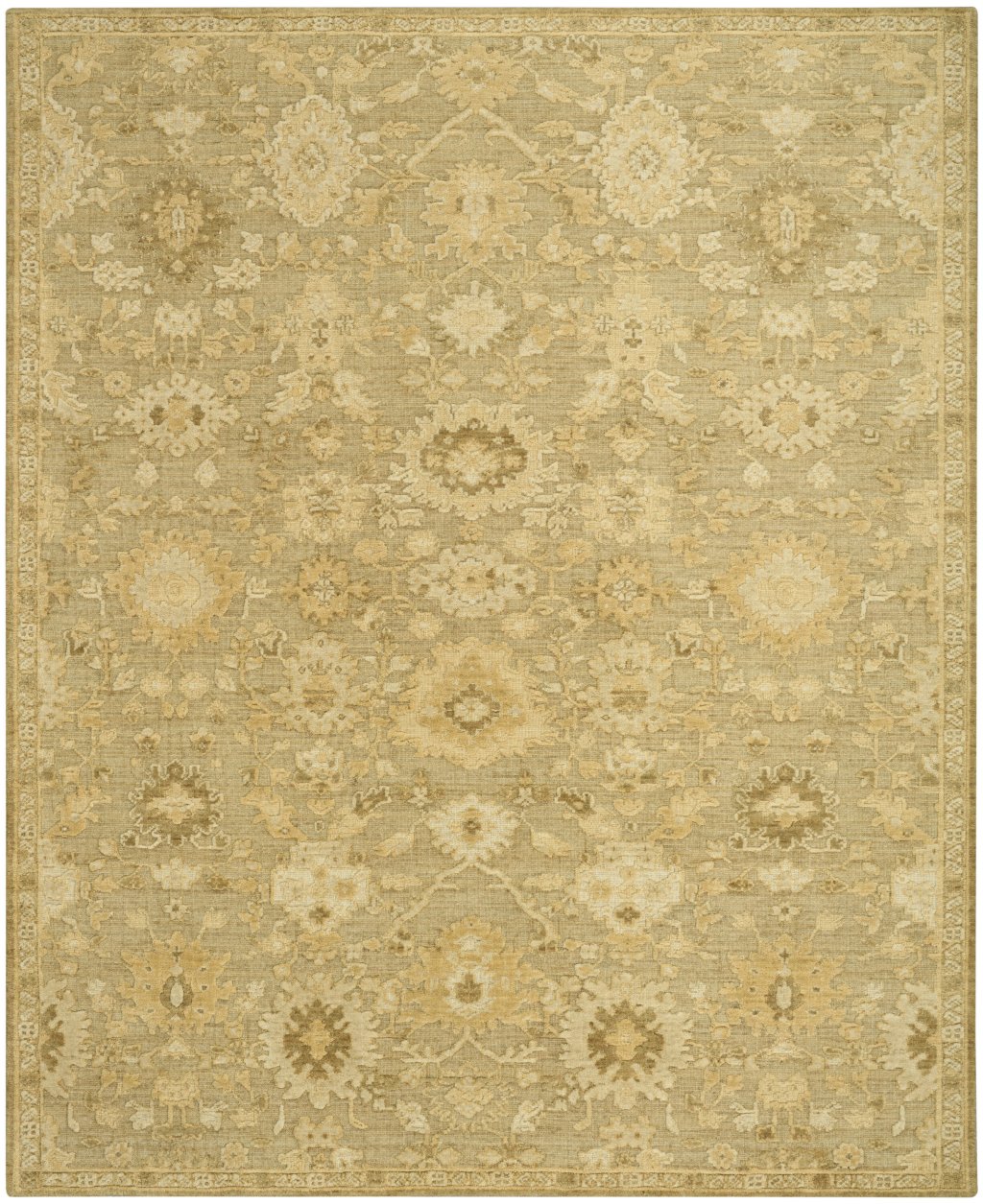 Nourison Home Nourison Ravello RVL01 8'6" x 11'6" Taupe Beige Vintage Indoor Rug