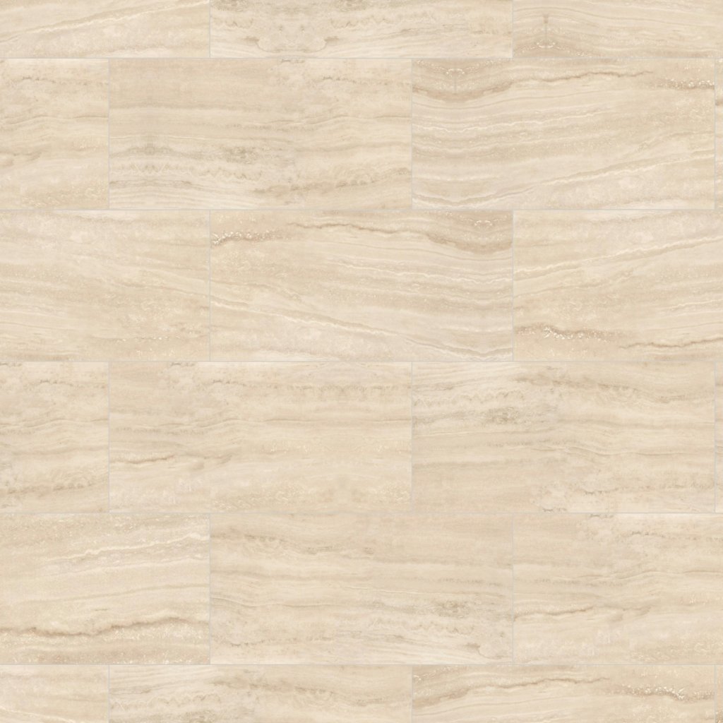 Qualis Ceramica Nevada Matt 12X24” Crema Navona - Beige