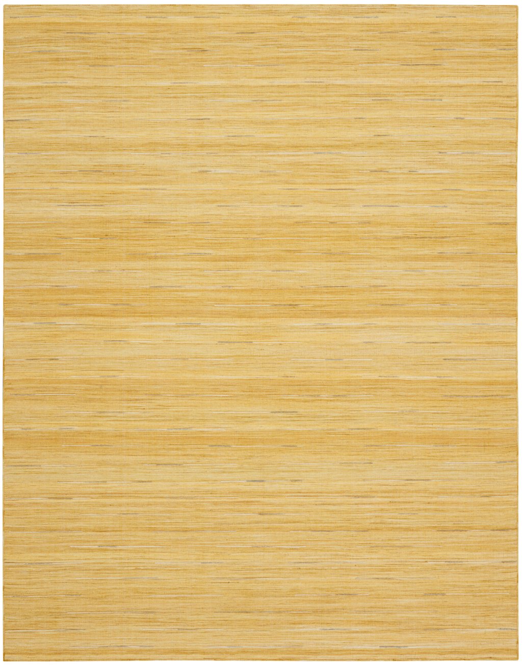 Nourison Home Nourison Interweave IWV01 8' x 10' Yellow Modern Indoor Rug