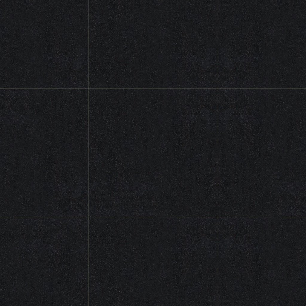 Marble Systems Absolute Black Extra Polished Granite Tile 24x24 - Absolute Black Extra