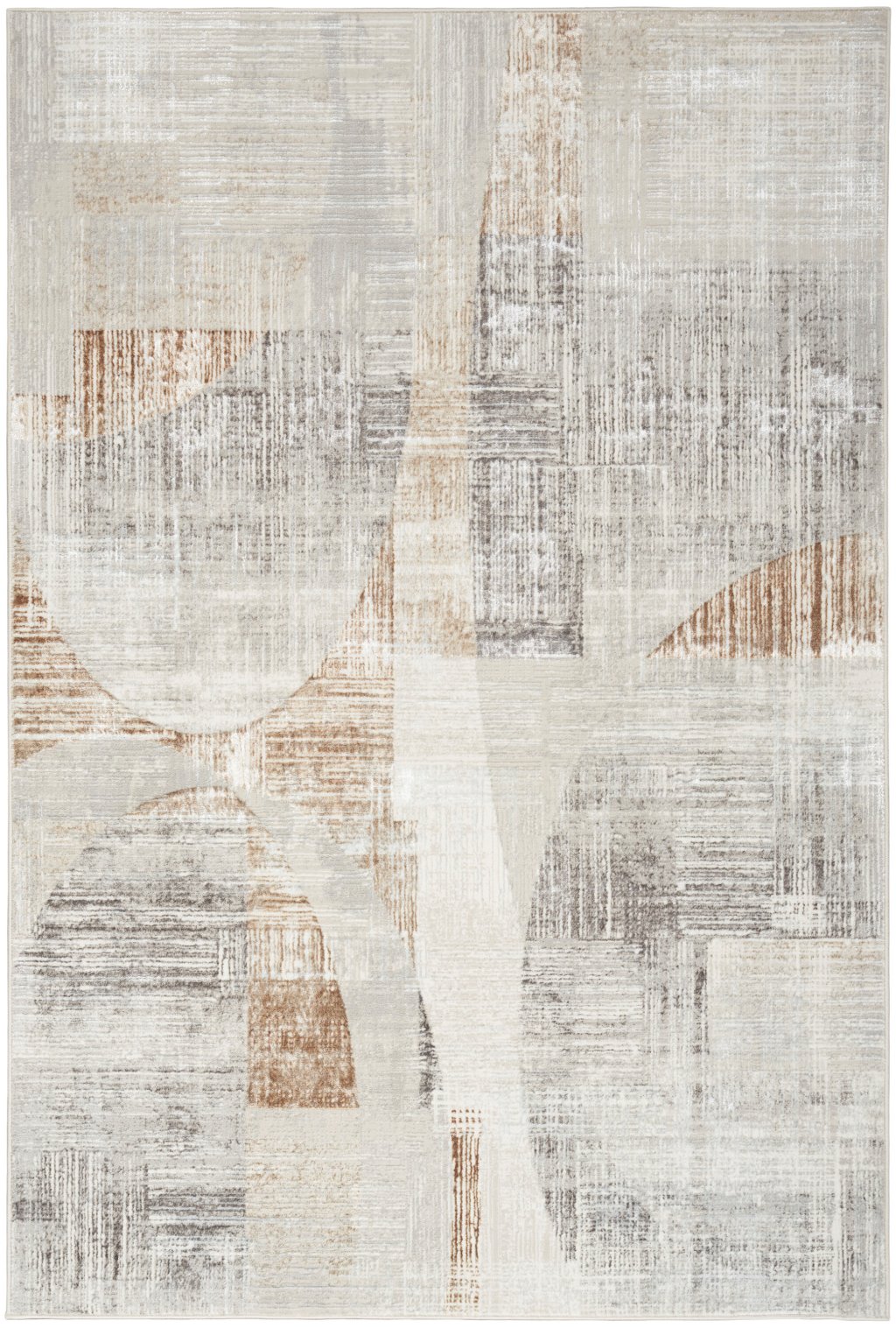 Nourison Home Nourison Sparkle ILI04 3'11" x 5'11" Grey Modern Indoor Rug
