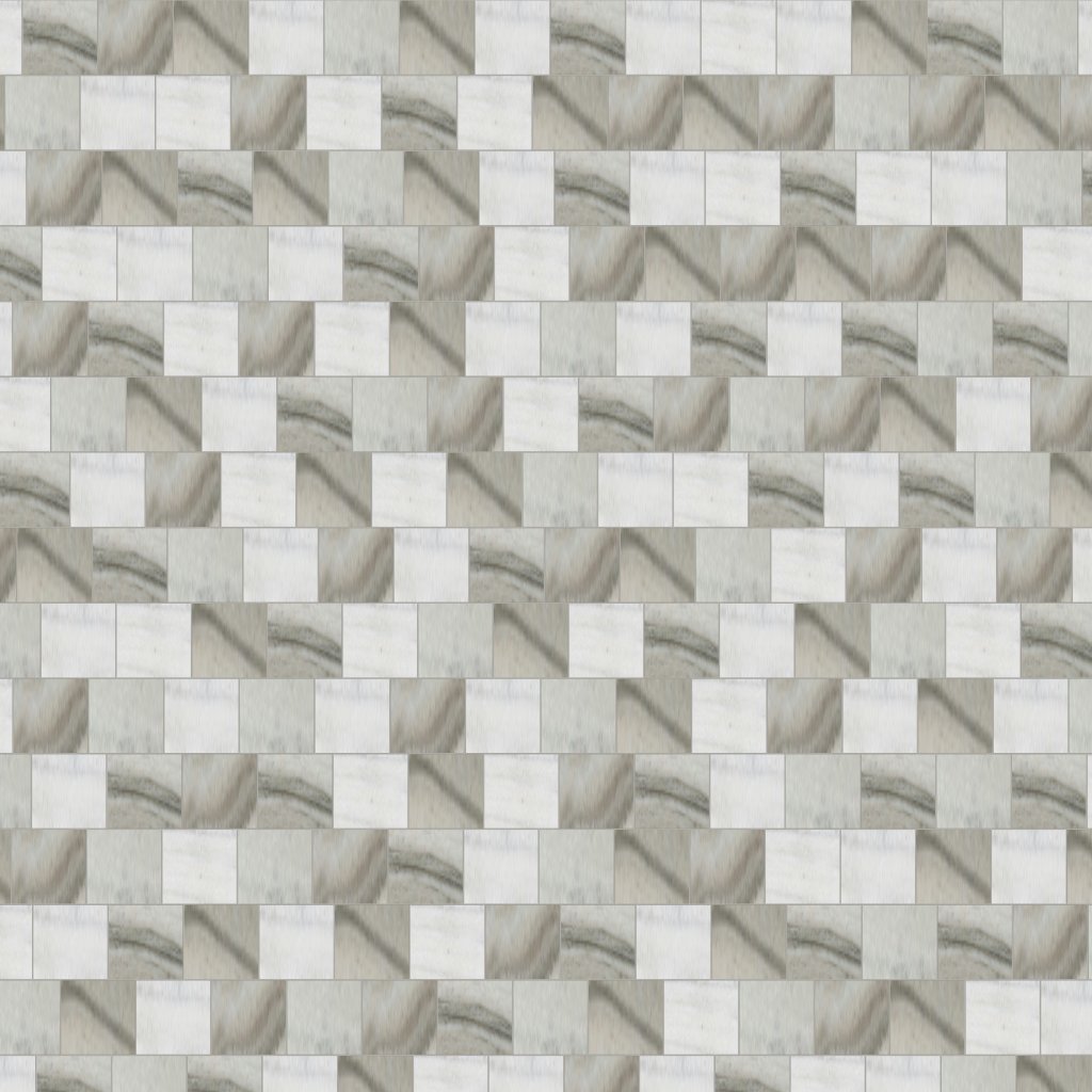 Marble Systems Skyline Honed Multi Finish Marble Accent Tiles New Elevation Pattern - Skyline Honed