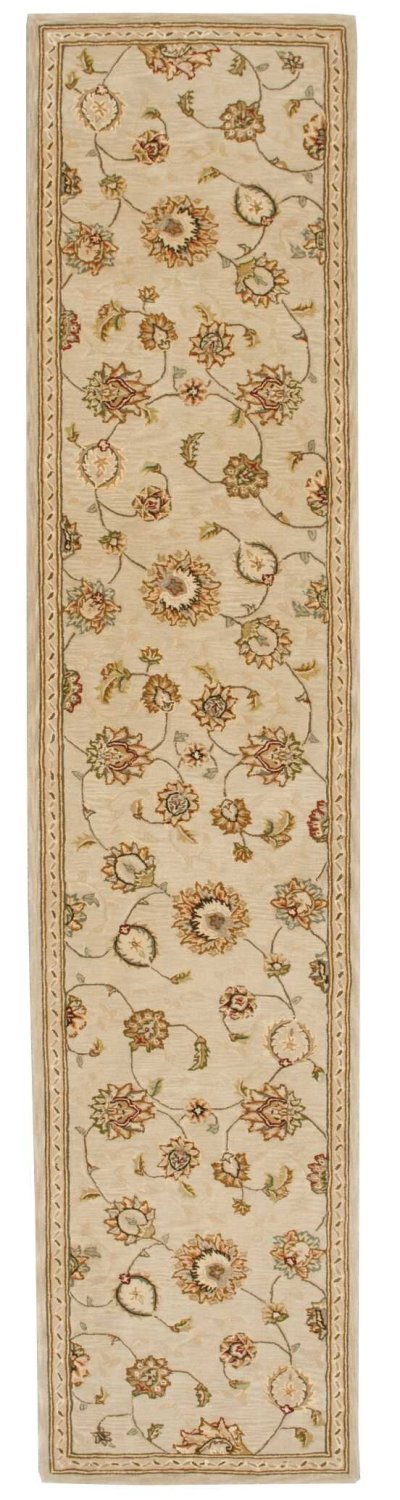 Nourison Home Nourison Nourison 2000 2360 2'6" x 12' Beige Traditional Indoor Rug - 2'6" x 12'
