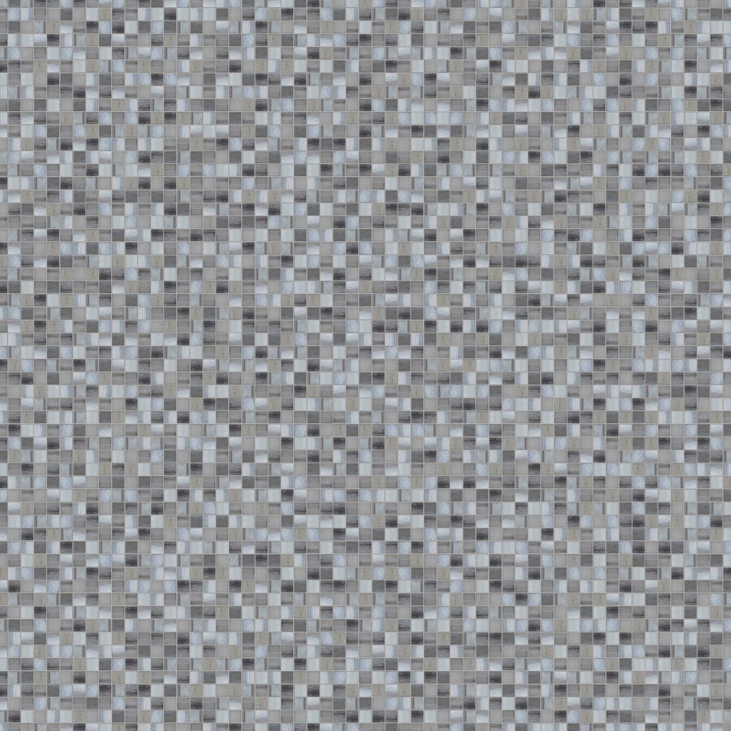 Marble Systems Minka Matte 1x1 Glass Mosaic 12 3/8x12 3/8 - Minka