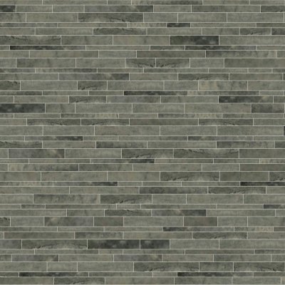Qualis Ceramica Evolution Carbon Random Mosaic - 12"x15"